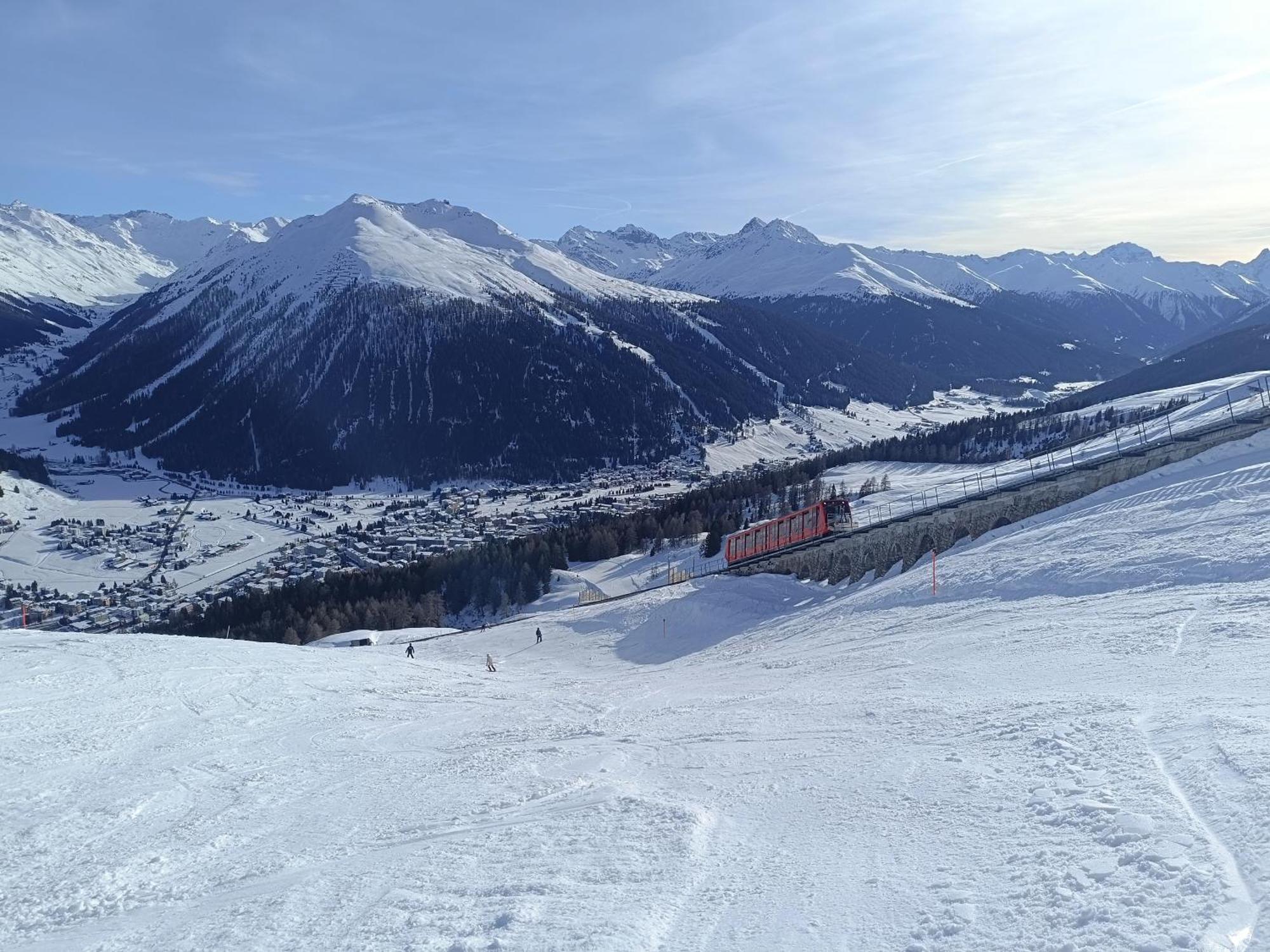 Ferienwohnung Parsenn Peaks Panorama Davos Extérieur photo